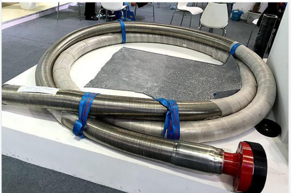 API 16C Rotary Drilling Hose High Pressure Flexible Kill / Choke Hose Line 2