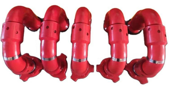 API 16C Welding Forged Carbon Steel Chiksan Swivel Joints Pipe Connections 2inch 1502 1