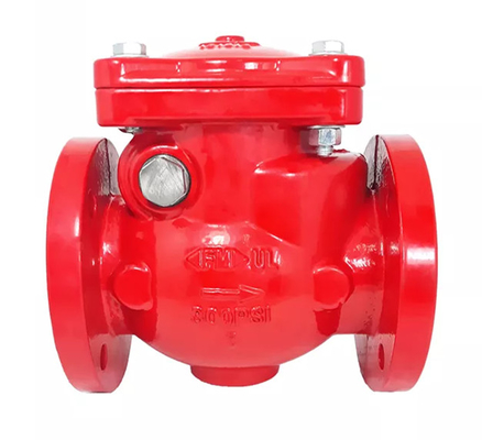 DN80 Manifold Control Valve Swing Check Valve With Flanged Ends