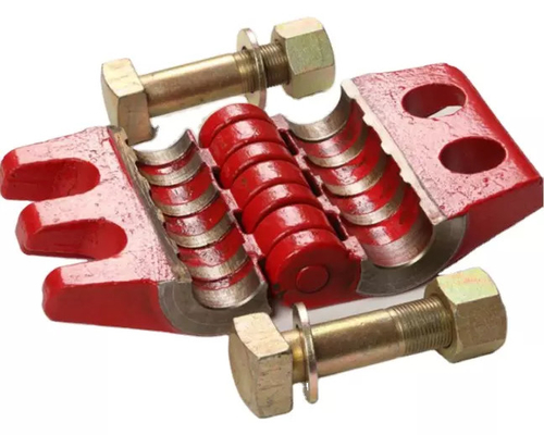 buy Single / Double / Three Bolt Oilfield Wellhead Equipment Polished Sucker Rod Clamp online manufacturer
