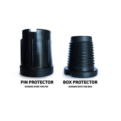 buy Oilfield  Drilling Rig Spare Parts Plastic Drill Pipe Thread Protector Heavy Duty For Drilling online manufacturer