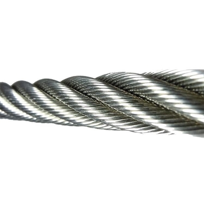 Certified Drawworks Parts Wire Rope / Steel Galvanized Wire Rope 6×19S-IWRC