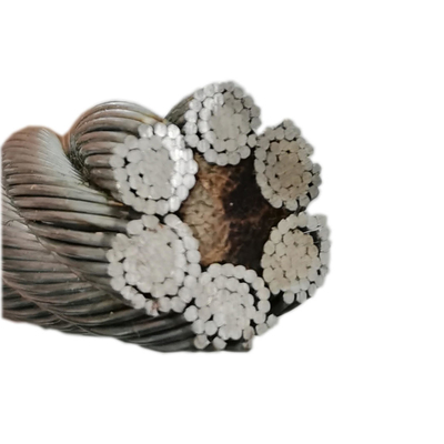 buy Galvanized / Non-Galvanized Steel Wire Rope 6×31WS-IWRC Rasing Line online manufacturer