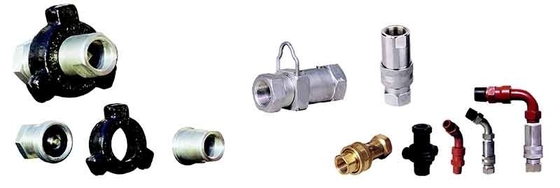 Fast Connector Pipe Fitting Rotary Drilling Hose Universal Self Sealing Pipe Joint
