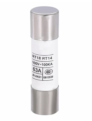 buy RT18 RT14 Core 63A Drilling Rig Spare Parts R016 Power Filled Cartridge Cylindrical Fuse online manufacturer