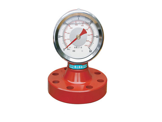 YK100 / 150 Drilling Mud Pump Gauge 16 - 160 MPA Seismic Pressure Gauge