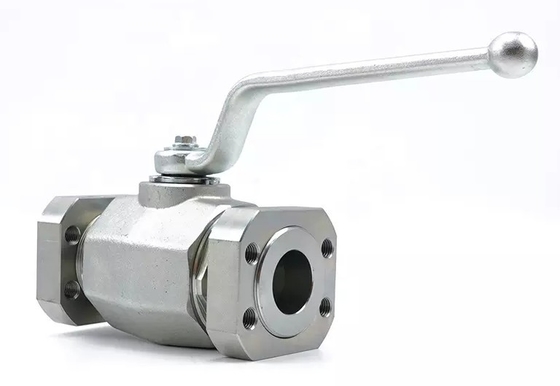 Flange Hydraulic Manifold Control Valve BKH-SAE Stainless Steel High Pressure Ball Valve