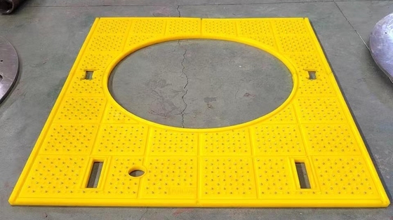 buy Polyurethane Rubber Anti Slip Mat Drilling Rig Spare Parts Rotary Table Rig Floor Mats online manufacturer