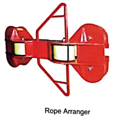 buy Red Rope Arranger Drilling Rig Spare Parts Drawwork Rope Guider online manufacturer