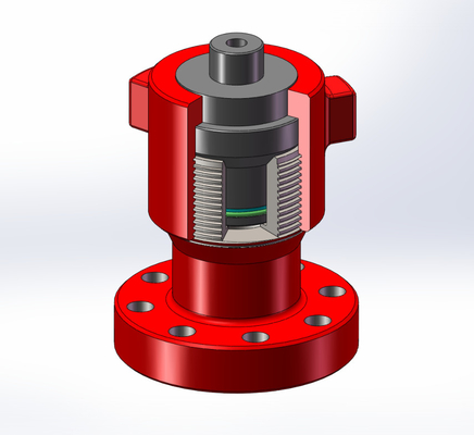 buy 2-3/8&quot; EUE API-6A Oilfield Wellhead Equipment Christmas Tree Cap PSL2 online manufacturer