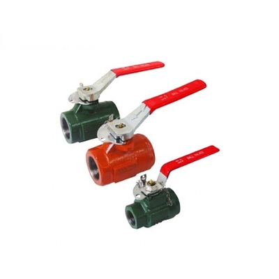 Oilfield Threaded Ball Valve / A216 WCB Oil Patch Ball Valve 2000PSI 3000PSI 5000PSI