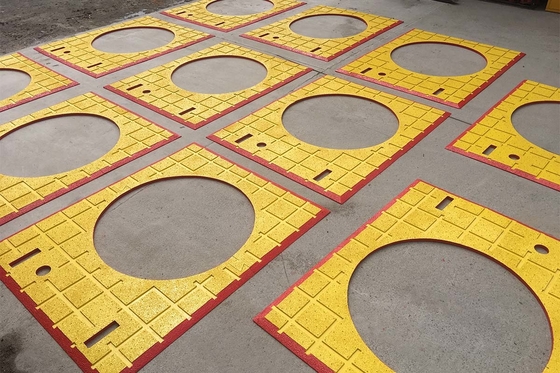 buy Anti Slip Drilling Rig Spare Parts 37 1/2 Inch Polyurethane Pu Drill Floor Rig Mats online manufacturer