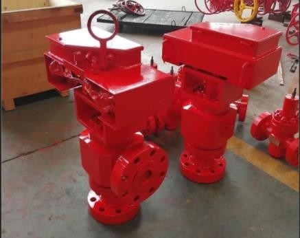 Wellhead Xmas Tree Hydraulic Choke Manifold Control Valve API 16C