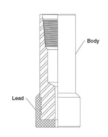 PQY Type Lead Impression Block Fishing Downhole Wireline Tools 0