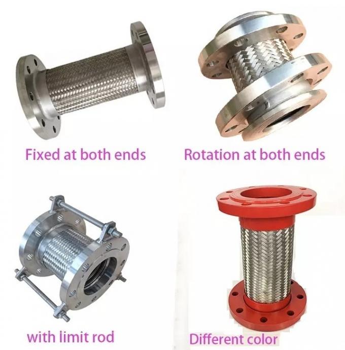 Stainless Steel Flexible Braided Pipe Rotary Drilling Hose Flexible Metal Hose 0