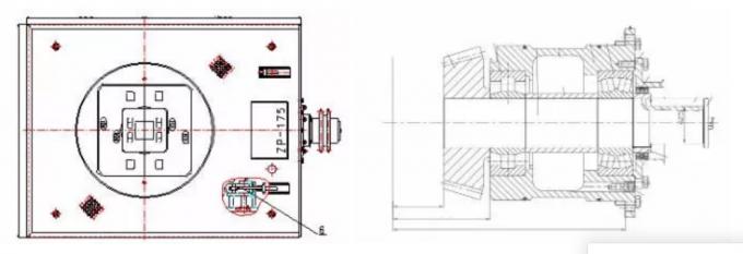 API 7K Standard Rotary Table ZP175 For Oilfield Welling Drilling 0