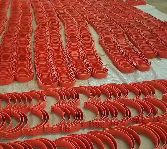 Hinged / Screw Type Oilfield Cementing Tools Stop Collar API For Casing Centralizer 1
