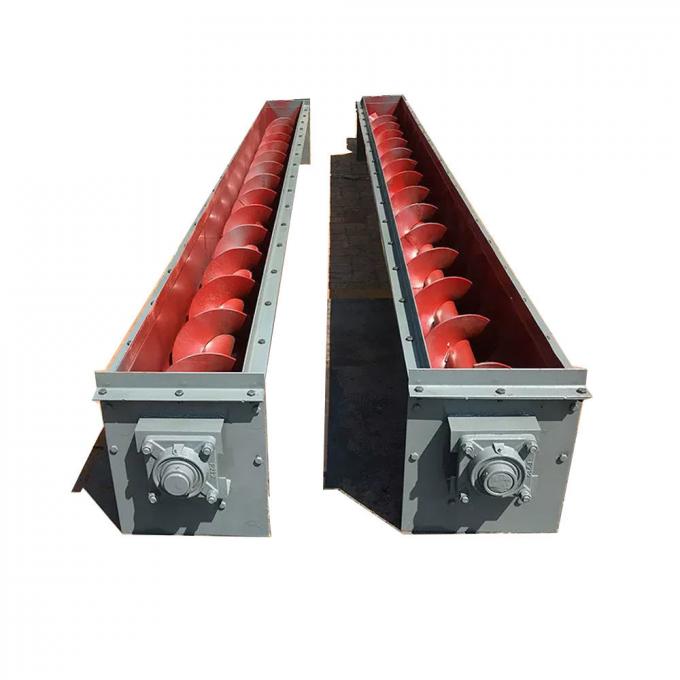 Shaft U Type Spiral / Screw Conveyor For Drilling Mud Rig Parts 1