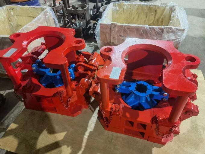 API 7K  Tubular Handling Tools Model C / CHD / E / F Tubing Pneumatic Spider With Slip 0
