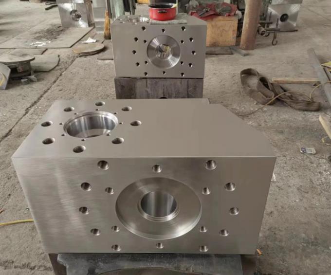Oilfield Drilling Mud Pump Spare Parts Fluid End Module Hydraulic Cylinder Valve Box 1