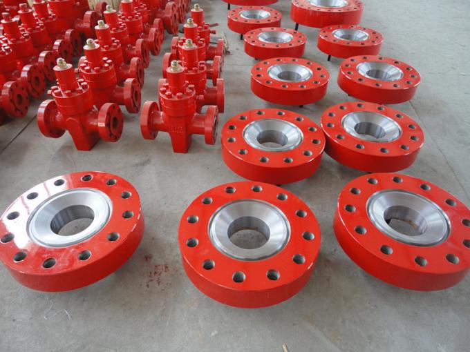 Theaded Oilfield Wellhead Equipment Double Studded Adapter Flange DSA 0