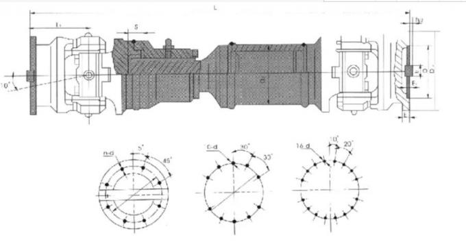 Power Transmission SWZ Type Universal / Cardan Shaft Coupling For Drilling Rig 3