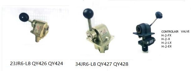 QY426 Drilling Rig Spare Parts Two Position Three Way Air Switch 23R6-L6 1