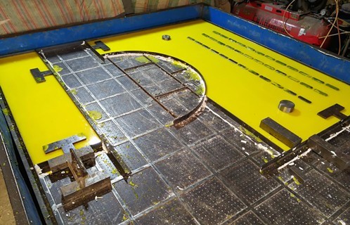 Anti Slip Drilling Rig Spare Parts 37 1/2 Inch Polyurethane Pu Drill Floor Rig Mats 2