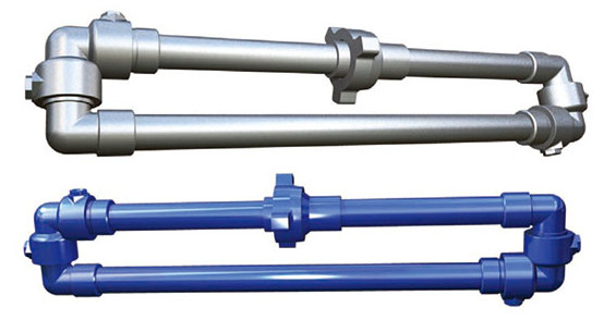 Annular High Pressure Manifold Oilfield Wellhead Equipment API 16C Sweep Hose Loops