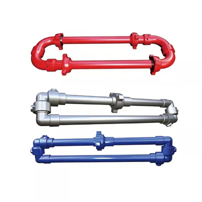 Annular High Pressure Manifold Oilfield Wellhead Equipment API 16C Sweep Hose Loops