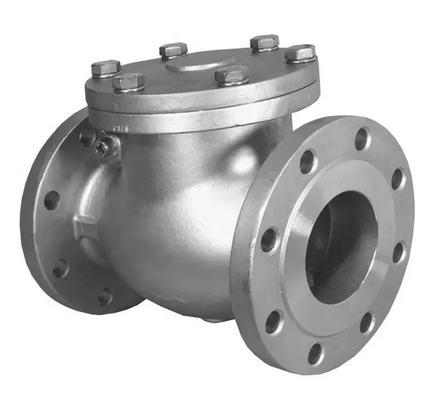 DN80 Manifold Control Valve Swing Check Valve With Flanged Ends