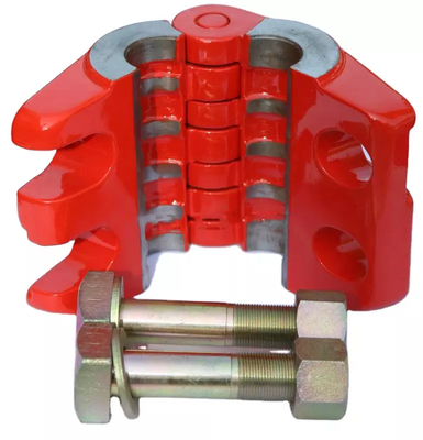 Single / Double / Three Bolt Oilfield Wellhead Equipment Polished Sucker Rod Clamp