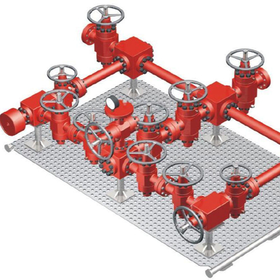 Wellhead Equipment API 16c Hydraulic Choke And Kill Manifold For Well Drilling