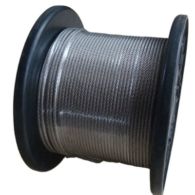 Certified Drawworks Parts Wire Rope / Steel Galvanized Wire Rope 6×19S-IWRC