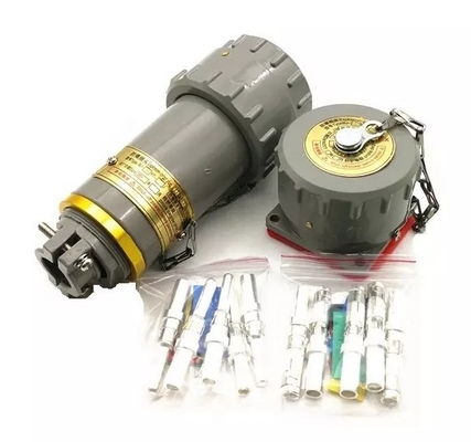 Non Sparking Connector Drilling Rig Spare Parts 100AYT/GZ-5 Explosion Proof Plug Socket