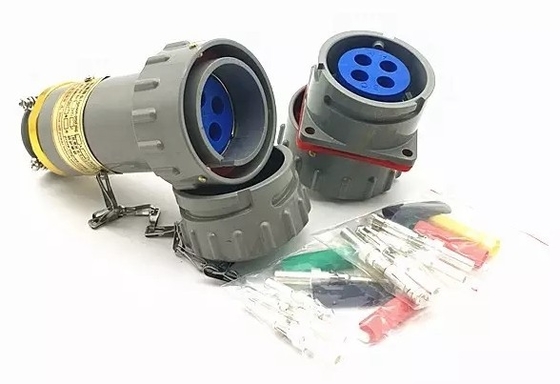 Non Sparking Connector Drilling Rig Spare Parts 100AYT/GZ-5 Explosion Proof Plug Socket