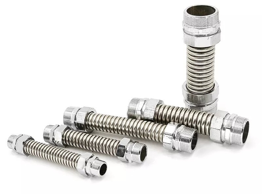Stainless Steel Flexible Braided Pipe Rotary Drilling Hose Flexible Metal Hose