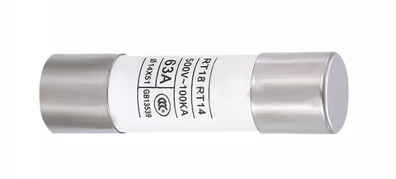 RT18 RT14 Core 63A Drilling Rig Spare Parts R016 Power Filled Cartridge Cylindrical Fuse