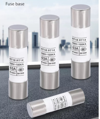 RT18 RT14 Core 63A Drilling Rig Spare Parts R016 Power Filled Cartridge Cylindrical Fuse