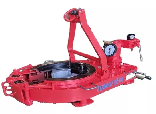 Making Up / Breaking Out Tubular Handling Tools TQ Hydraulic Casing Power Tongs
