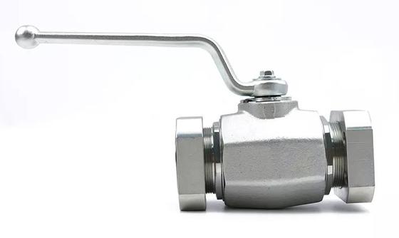 Flange Hydraulic Manifold Control Valve BKH-SAE Stainless Steel High Pressure Ball Valve