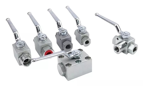 Flange Hydraulic Manifold Control Valve BKH-SAE Stainless Steel High Pressure Ball Valve