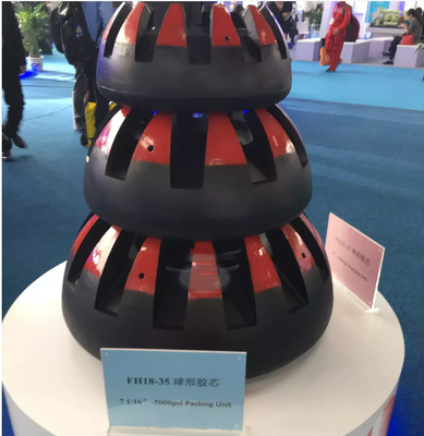 API 16A BOP Spare Parts Annular BOP Rubber Packing Element / Unit / Core