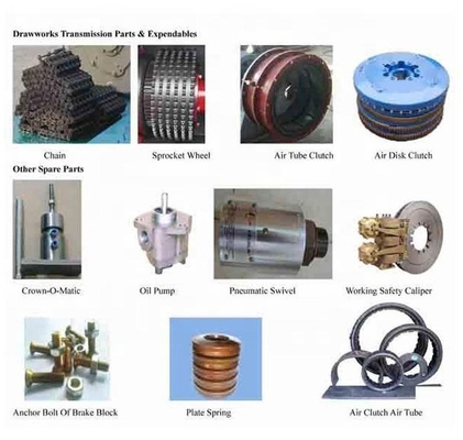 Brake Bands Drawworks Replacement Spare Parts Clutch Friction Linings Catheads