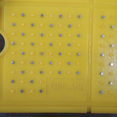 Polyurethane Rubber Anti Slip Mat Drilling Rig Spare Parts Rotary Table Rig Floor Mats