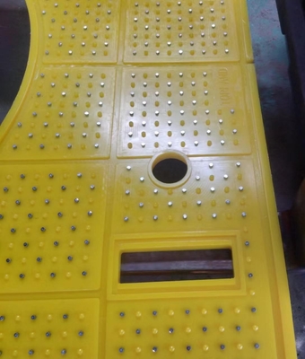 Polyurethane Rubber Anti Slip Mat Drilling Rig Spare Parts Rotary Table Rig Floor Mats