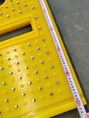 Polyurethane Rubber Anti Slip Mat Drilling Rig Spare Parts Rotary Table Rig Floor Mats