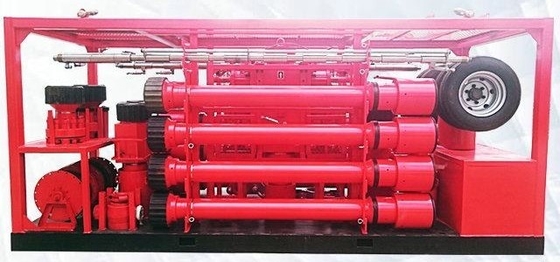 Horizontal Oilfield Wellhead Equipment Logging Slickline Pressure Control Equipment
