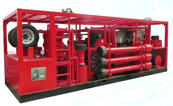 Horizontal Oilfield Wellhead Equipment Logging Slickline Pressure Control Equipment