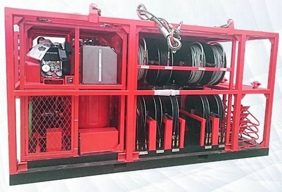 Horizontal Oilfield Wellhead Equipment Logging Slickline Pressure Control Equipment